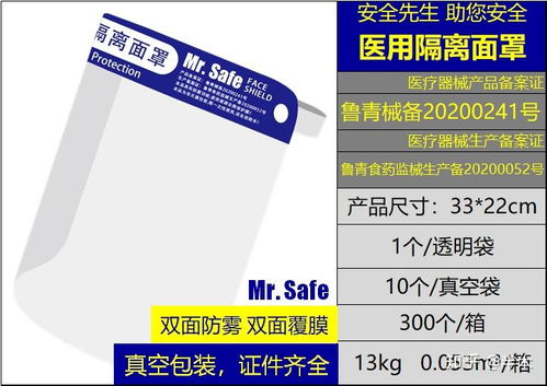 一次性醫(yī)用口罩與醫(yī)用隔離面罩的區(qū)別 功能與退燒用品的關(guān)聯(lián)